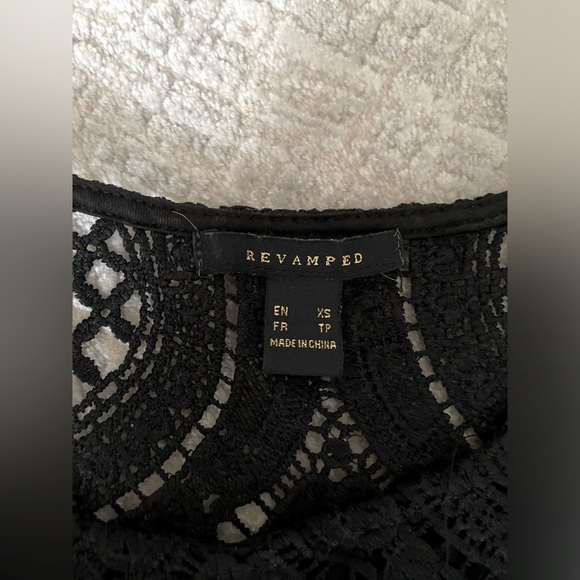 Black Lace Top - Picture 3 of 3